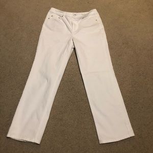 Talbots Petite White Pant - Size 8